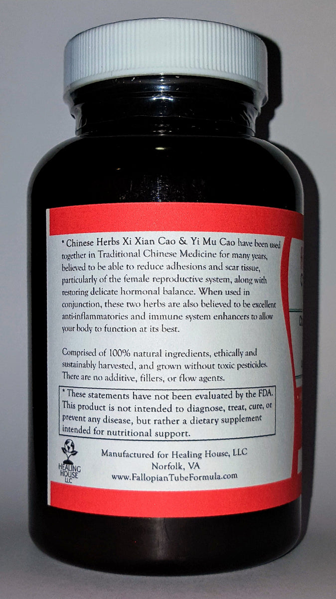 Xi Xian Cao & Yi Mu Cao Herbal Formula Fallopian Tube Forumla